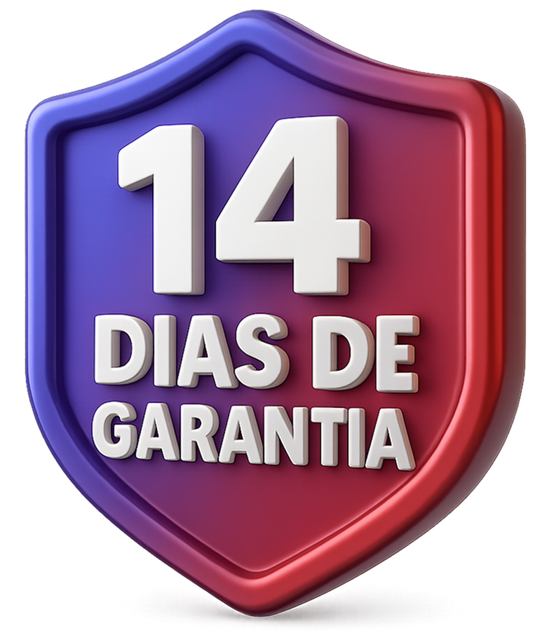 Selo de Garantia: 14 Dias Sem Risco
